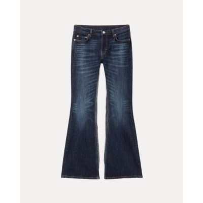 LOW RISE SLIM FLARED JEANS