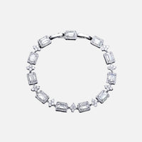 Star Crystal Bracelet - Silver