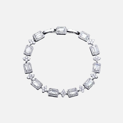Star Crystal Bracelet - Silver