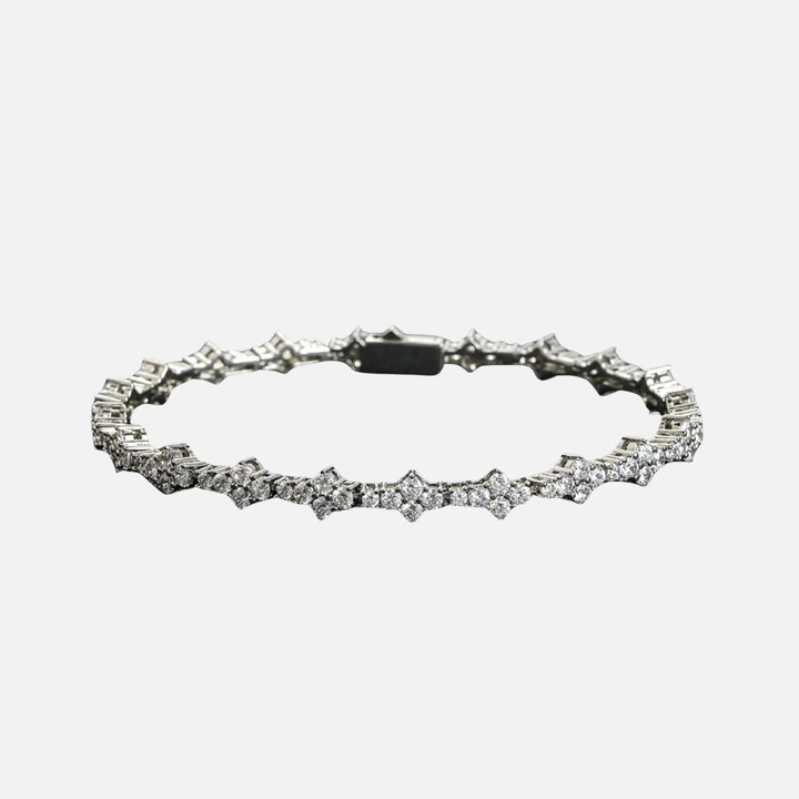 Honeycomb Bracelet - Silver
