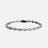 Honeycomb Bracelet - Silver