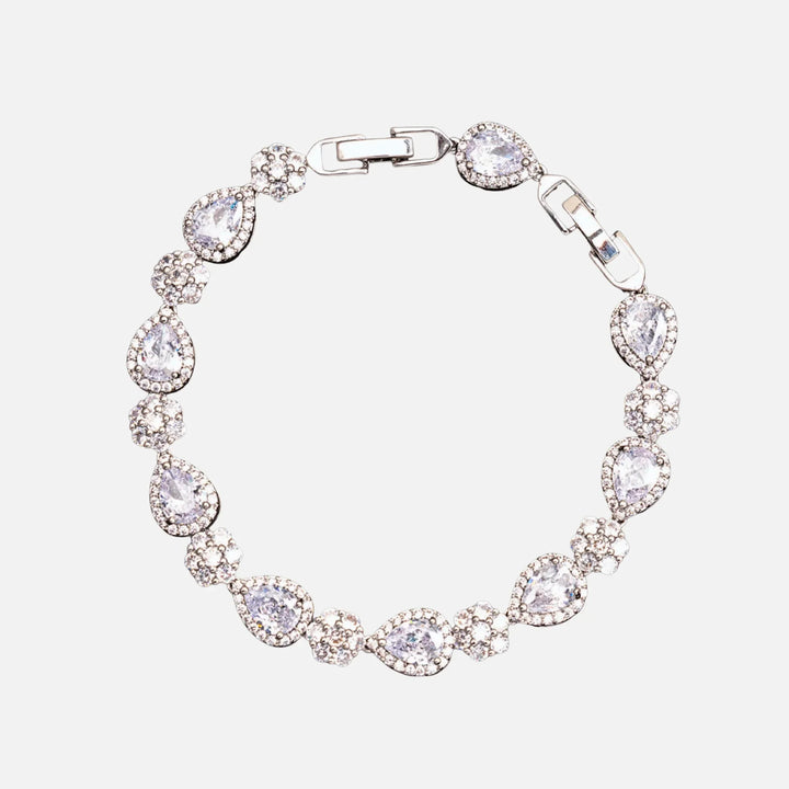 Blossom Drop Bracelet - Silver