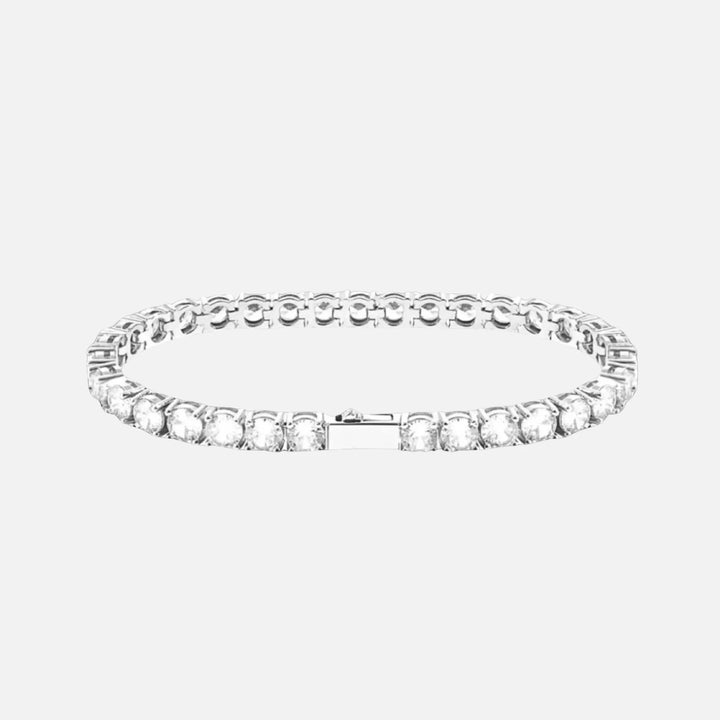 Tennis Bracelet - 4mm - Silver