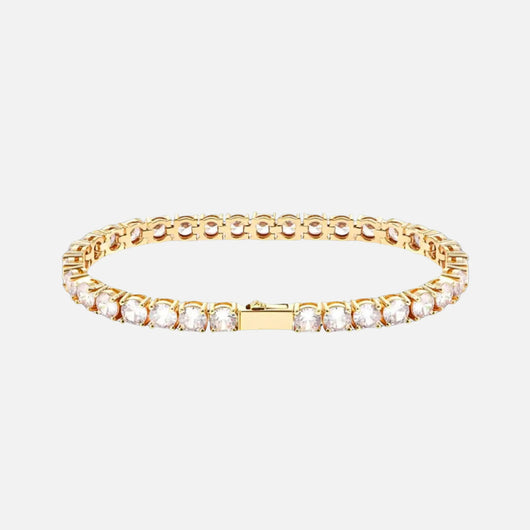 Tennis Bracelet - 4mm - Gold
