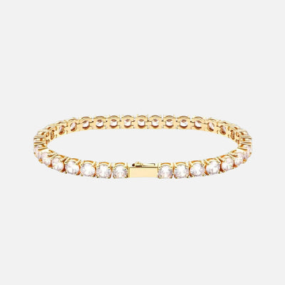 Tennis Bracelet - 4mm - Gold