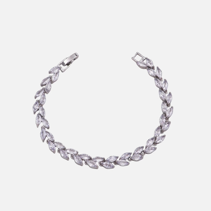 Leaf Bracelet - Silver