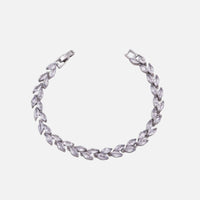 Leaf Bracelet - Silver