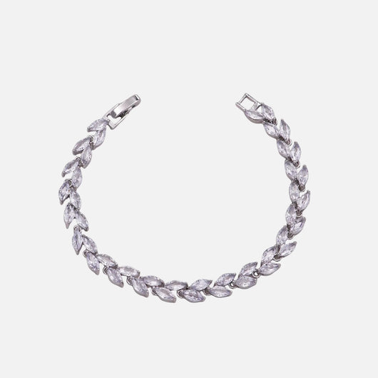 Leaf Bracelet - Silver
