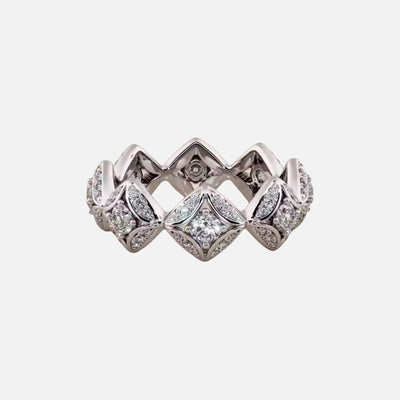 CROWN RING - SILVER