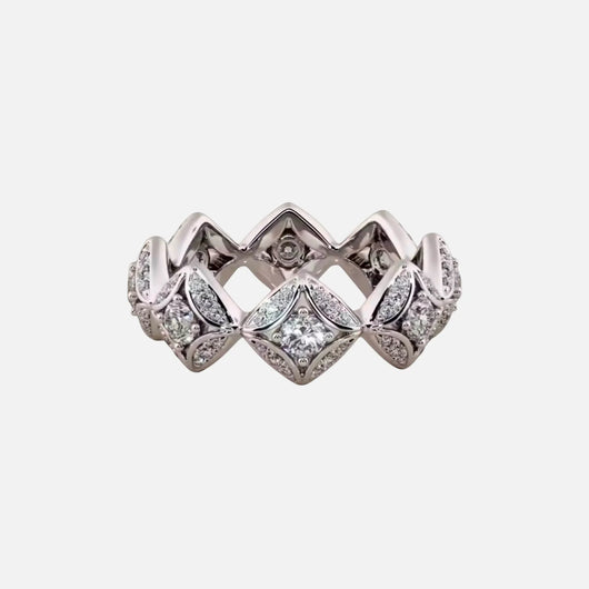 CROWN RING - SILVER