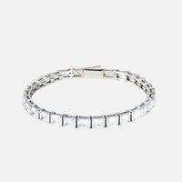 Square Cut Bracelet - Silver