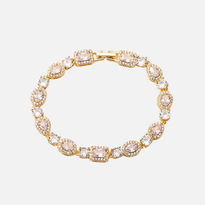 Multi-Stone Bracelet - Gold