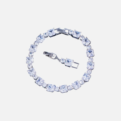 Cube Bracelet - Silver