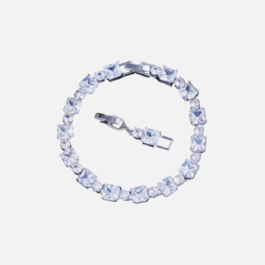 Cube Bracelet - Silver