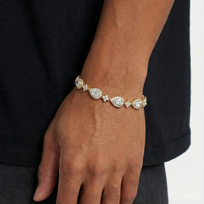 Star Drop Bracelet - Gold