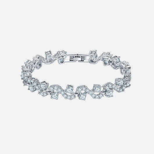 Arctic Wave Bracelet - Silver