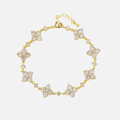 Star Clover Bracelet - Gold