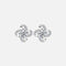 Iced Clover Earrings - S925