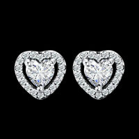Hearts Earrings (S925)