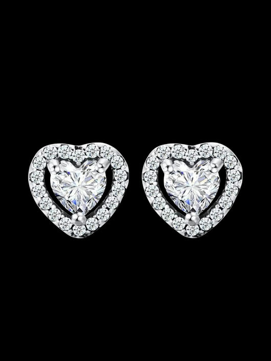 Hearts Earrings (S925)