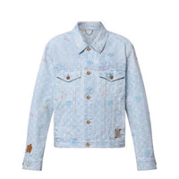Denim jacket multicolor