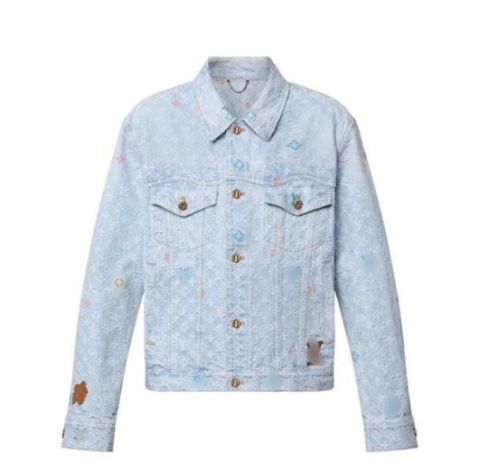 Denim jacket multicolor