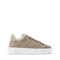 BEIGE FUR TRAINERS