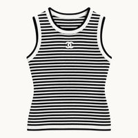 BLACK STRIPED TOP