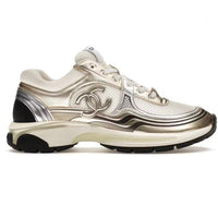 C GOLD & SILVER SNEAKERS