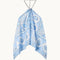 PUC SAIMY HELLBLAU TOP