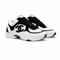 C WHITE & BLACK SNEAKERS