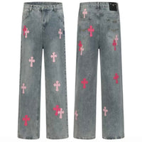 CH JEANS PINK LOGO
