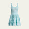 ALAÏ DRESS TURQUOISE