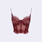 RED CORSET TOP