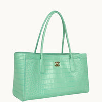 Mint Croc Bag