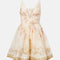 ZIMMER HYPNOTIC TRIMMED DRESS