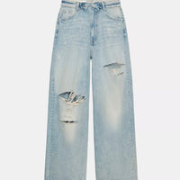 DOUBLE WAIST JEANS