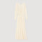 SANDRA FANTASY JERSEY DRESS BEIGE