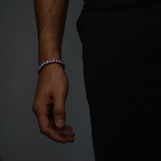 Tennis Bracelet - 4mm - Silver